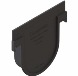 Placa capat PP Basic fara iesire pt. rigola LN100 Hext.155