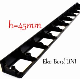 Bordura plastic EKO-BORD UNI h=45mm/l=1000mm