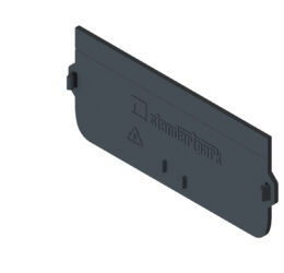 Placa capat PP BASIC fara stut pt rigola LN100 Hext.55-80
