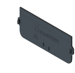 Placa capat PP BASIC fara stut pt rigola LN100 Hext.55-80