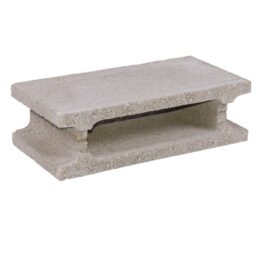 Bolţar fundaţie 50x15x25 cm, Gri