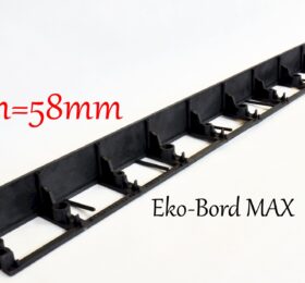 Bordura plastic EKO-BORD MAX h=58mm/l=1000mm