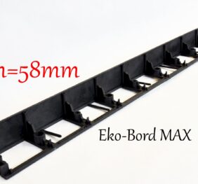 Bordura plastic EKO-BORD MAX h=58mm/l=1000mm