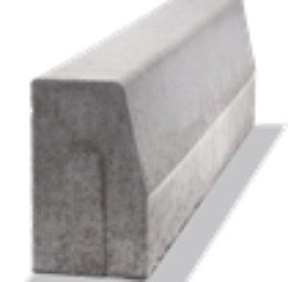 Bordura 50x15x25 cm, Gri