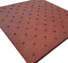 Dale Cauciucate 50x50x2.5 cm + 1 cm crampon Nuanta Negru