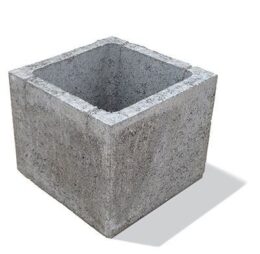 Boltar Stalp 30x30x25 cm, Gri