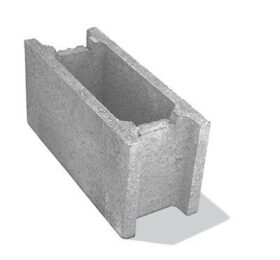 Bolţar fundaţie 50x20x25 cm, Gri