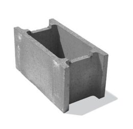 Bolţar fundaţie 50x25x25 cm, Gri