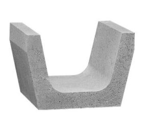 Rigola R8 sant trapezoidal prefabricat din beton