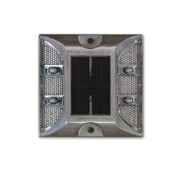 Lampa led solara semnalizare, Gri deschis