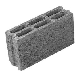 Boltar Zidarie BZ2 40×12.5×19.5 cm, Gri Ciment