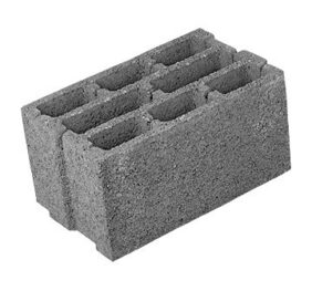 Boltar Zidarie BZ3 40x25x19.5 cm, Gri Ciment