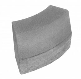 Bordura B9 Convexa, Gri Ciment