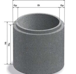 Inel pentru cămin (element drept), Symm 160